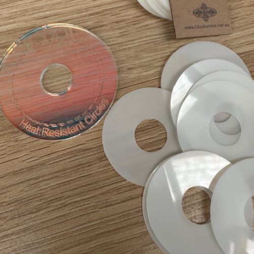 Heat Resistant Circles 1½" - Set of 10