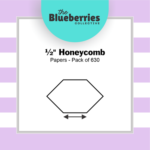 ½" Honeycomb Papers - Pack of 580