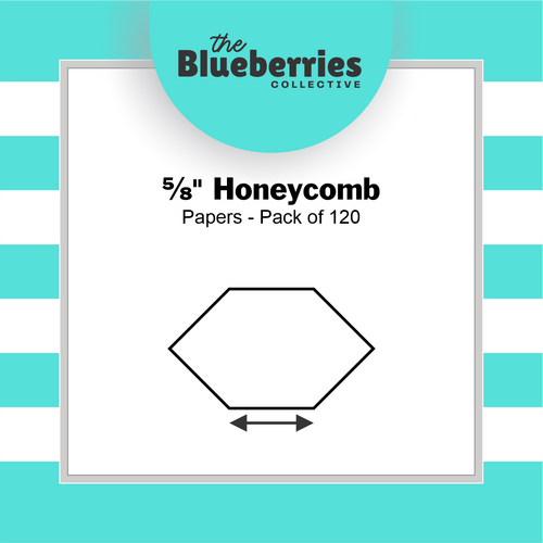 ⅝" Honeycomb Papers - Pack of 120