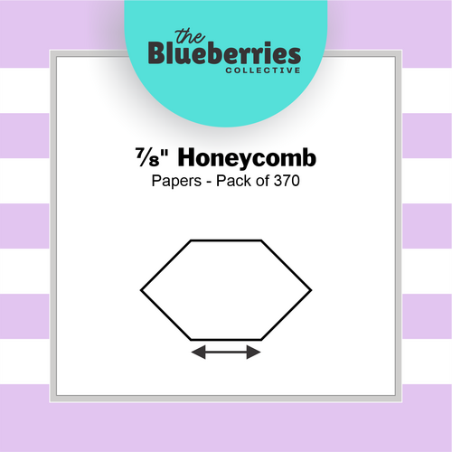 ⅞" Honeycomb Papers - Pack of 375