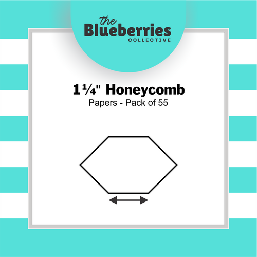 1¼" Honeycomb Papers - Pack of 60