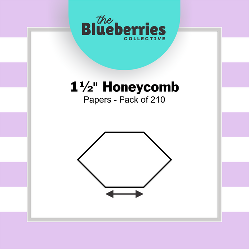 1½" Honeycomb Papers - Pack of 180