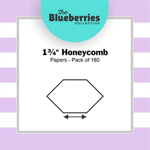 1¾" Honeycomb Papers - Pack of 160