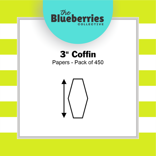 3" Coffin Papers - Pack of 450