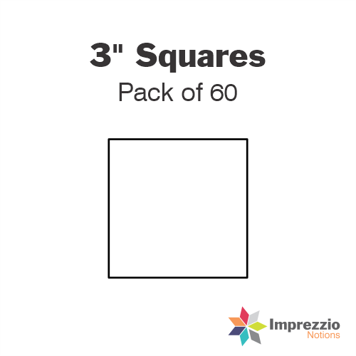 3" Square Papers - Pack of 60