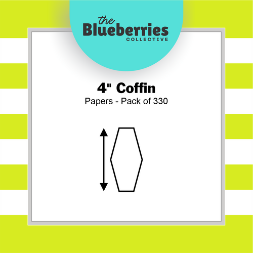 4" Coffin Papers - Pack of 330