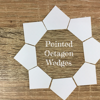 Pointed Octagon Wedges