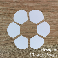 Hexagon Flower Petals