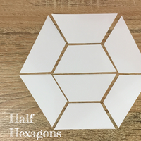 Half Hexagons