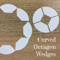 Curved Octagon Wedges